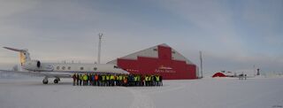 Group photo with HALO and Falcon